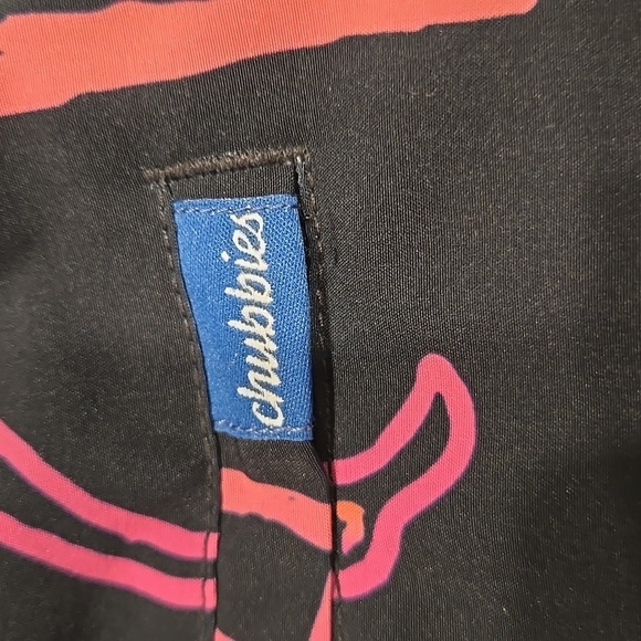 CHUBBIES "THE FUNSET BOULEVARDS" SWIM TRUNKS. 5.5" INSEAM. FLAMINGOS. SIZE LARGE - Picture 8 of 12